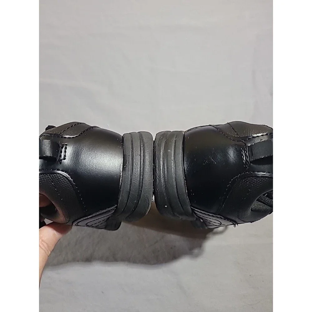 SafeTStep Slip-Resistant, Non-Marking Work Shoes, Black, Women's Size 8.5W
